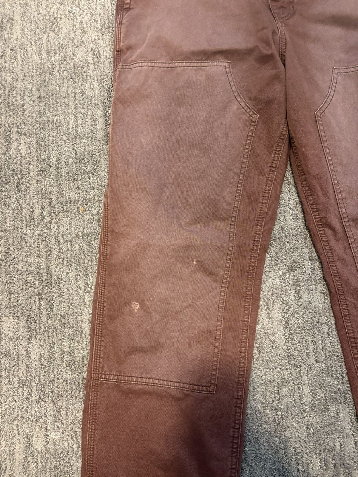 Bdg Baggy Brown Double Knee Carpenter pants Size US 34 / EU 50 - 2 Thumbnail