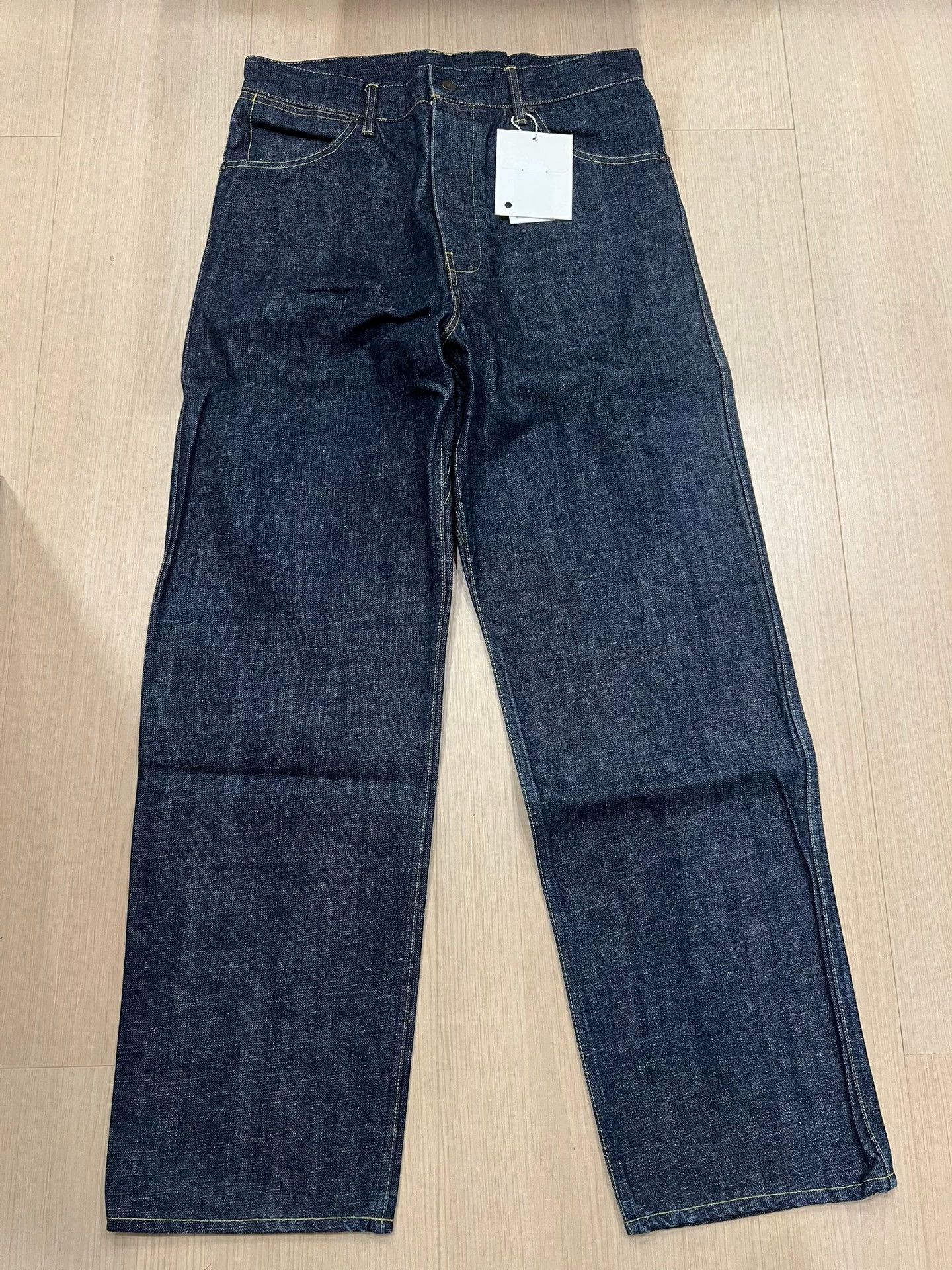 Visvim visvim 19SS Hakama Loose Raw Denim Chino Pants Size US 32 / EU 48 - 1 Thumbnail