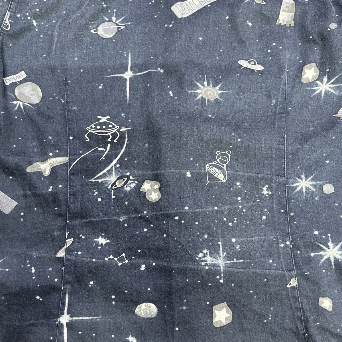 Armani × Giorgio Armani × Vintage Armani Space Exploration Button Up Shirt Size US S / EU 44-46 / 1 - 13 Thumbnail