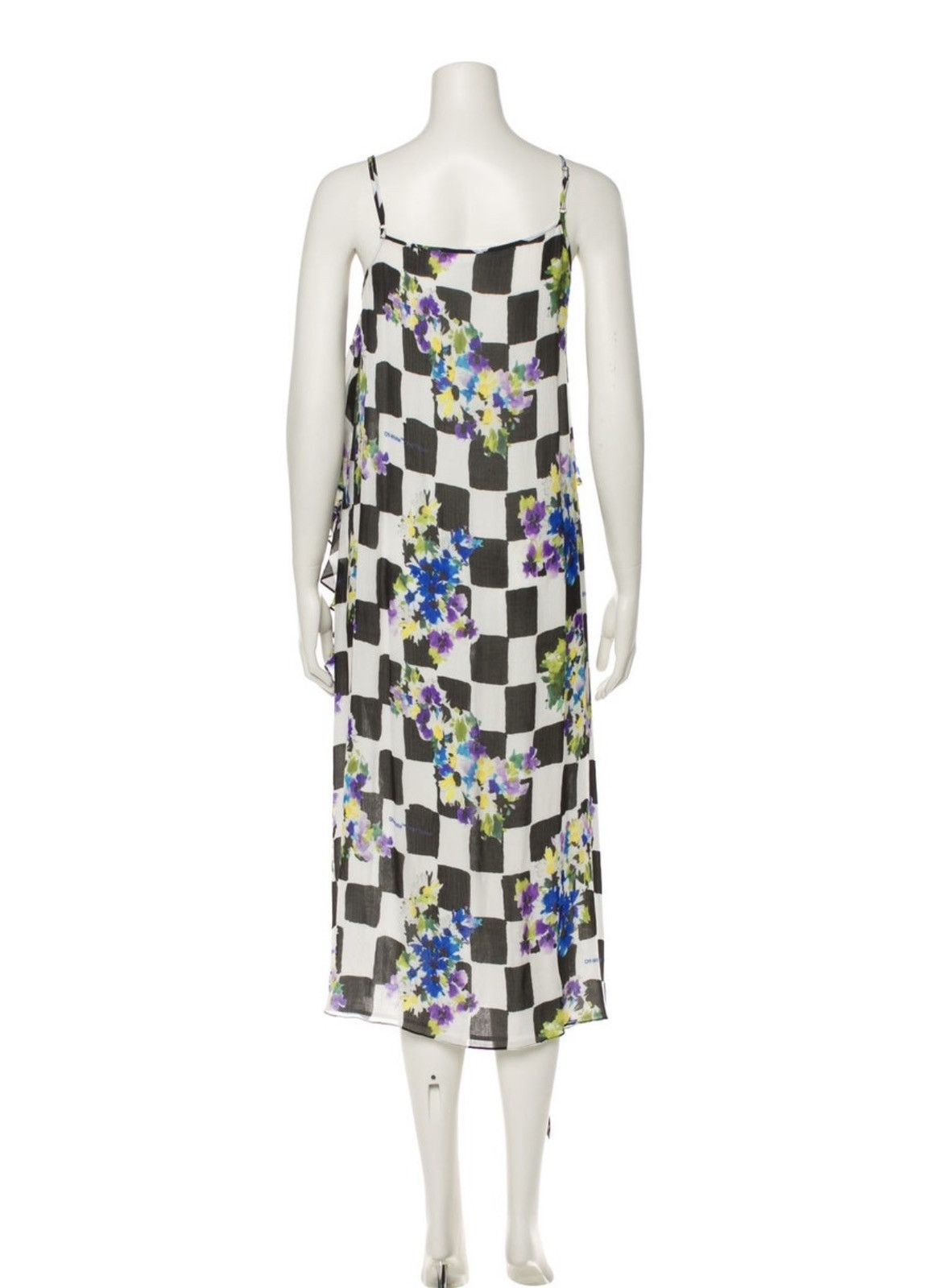 Off-White OFF - WHITE CHECKER DRESS Size S / US 4 / IT 40 - 3 Thumbnail