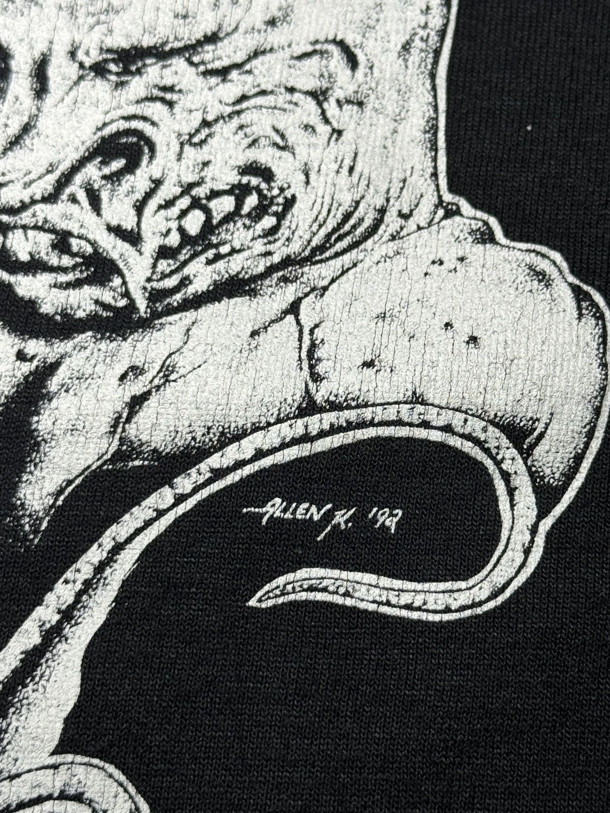 Vintage Vintage 90s Chiller Theatre Horror TV Movie XL RARE T Shirt Size US XL / EU 56 / 4 - 3 Thumbnail