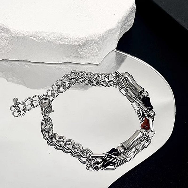 Jewelry Modern Bracelet Y2K Punk Chain Gotch Bracelets Chains Size ONE SIZE - 4 Thumbnail