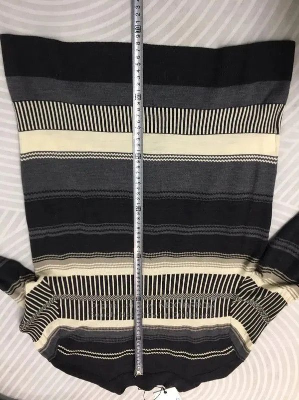 Neil Barrett Neil Barrett Striped Wool Cardigan for Men . Size US M / EU 48-50 / 2 - 7 Thumbnail