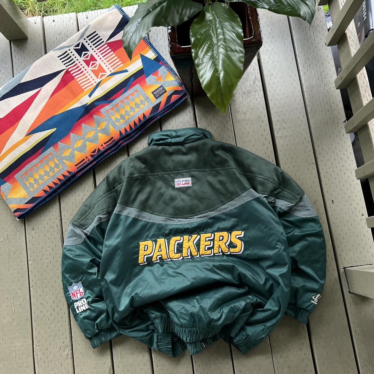NFL × Starter × Vintage Vintage Green Bay Packers Jacket Size US XXL / EU 58 / 5 - 1 Thumbnail