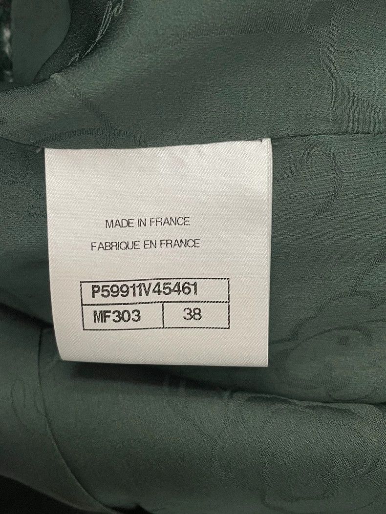 Chanel chanel Forest series dark green beaded jacket Size XS / US 0-2 / IT 36-38 - 5 Thumbnail
