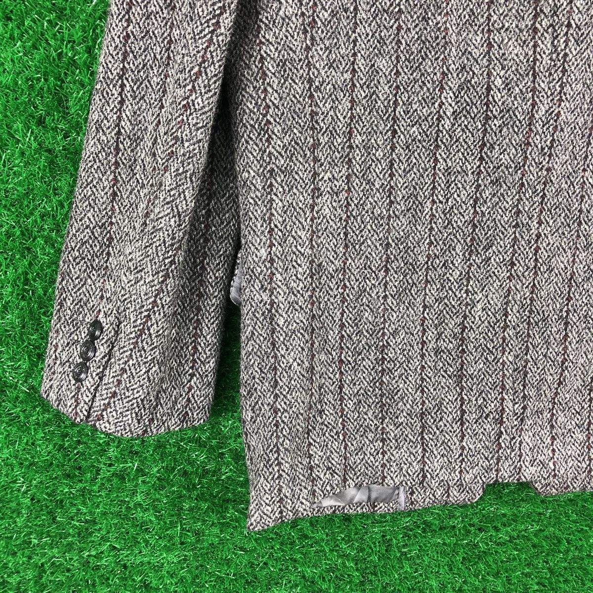Japanese Brand Vintage 80's Wool Striped Blazer Flap Pocket by Nicole Size US L / EU 52-54 / 3 - 6 Thumbnail