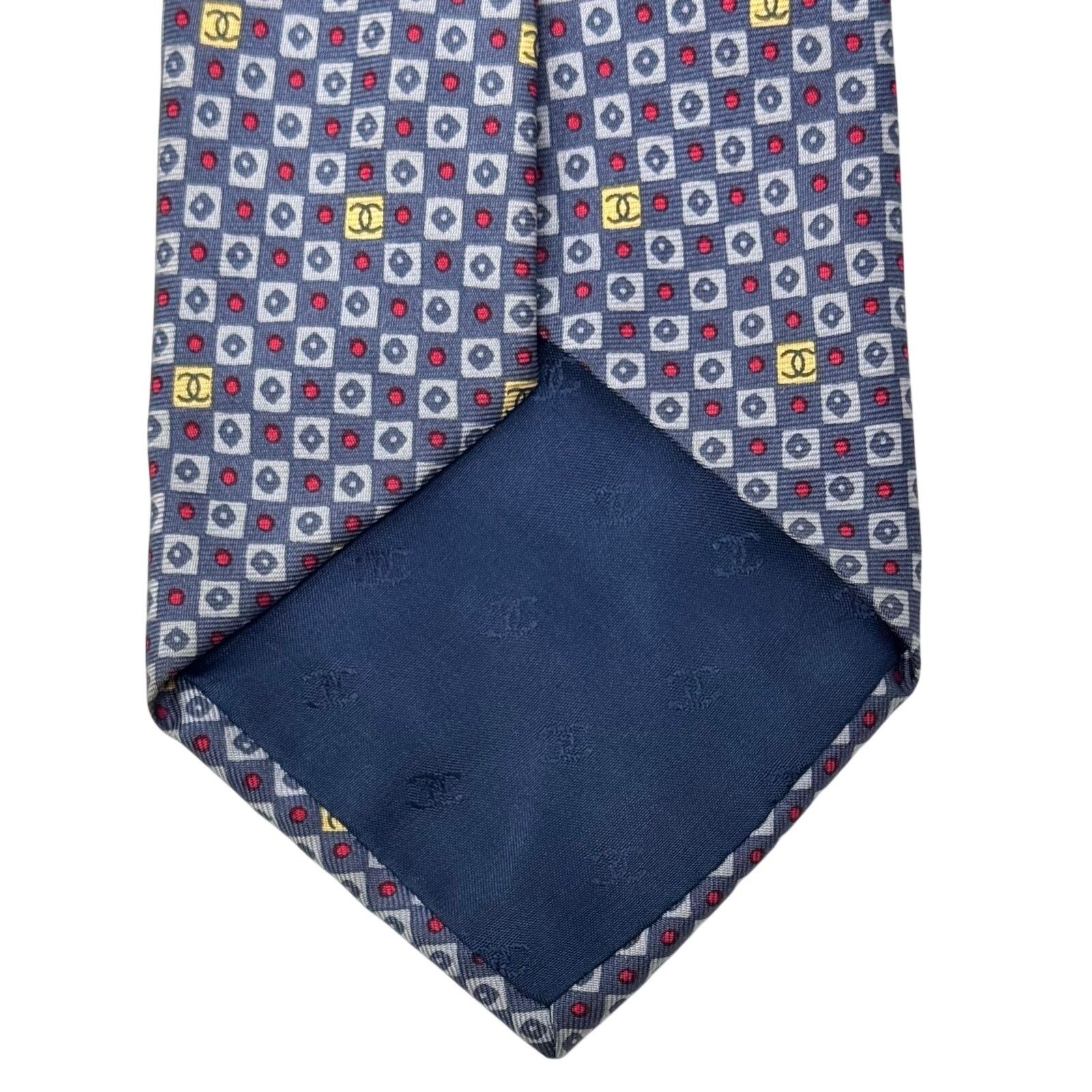 Chanel Chanel ‘CC’ Pattern Tie Size ONE SIZE - 5 Thumbnail
