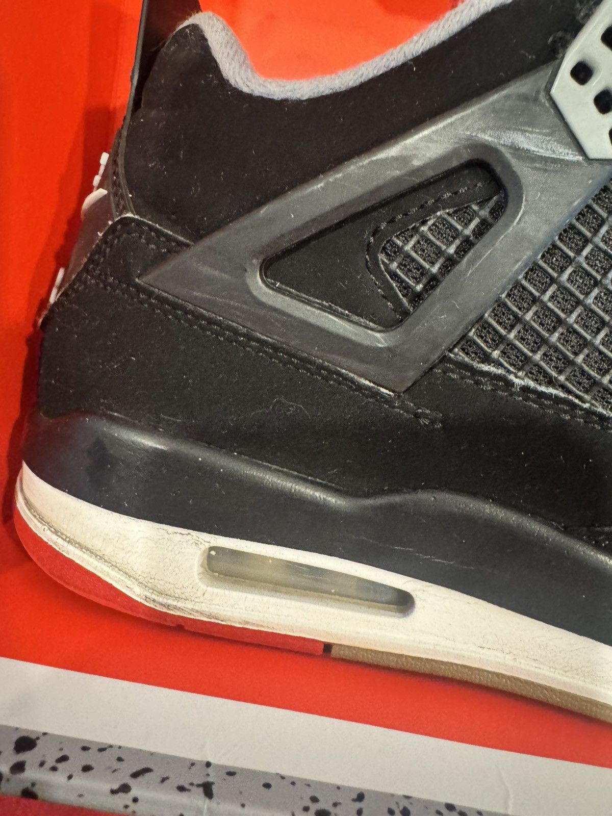 Jordan Brand Air Jordan 4 Retro OG 'Bred' 2019 Size US 7.5 / EU 40-41 - 3 Thumbnail