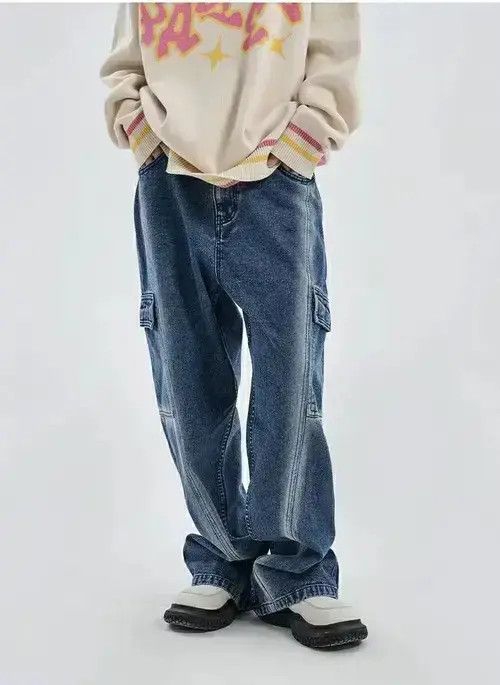 VIBE outdoor fade baggy cargo pants Size US 30 / EU 46 - 3 Thumbnail