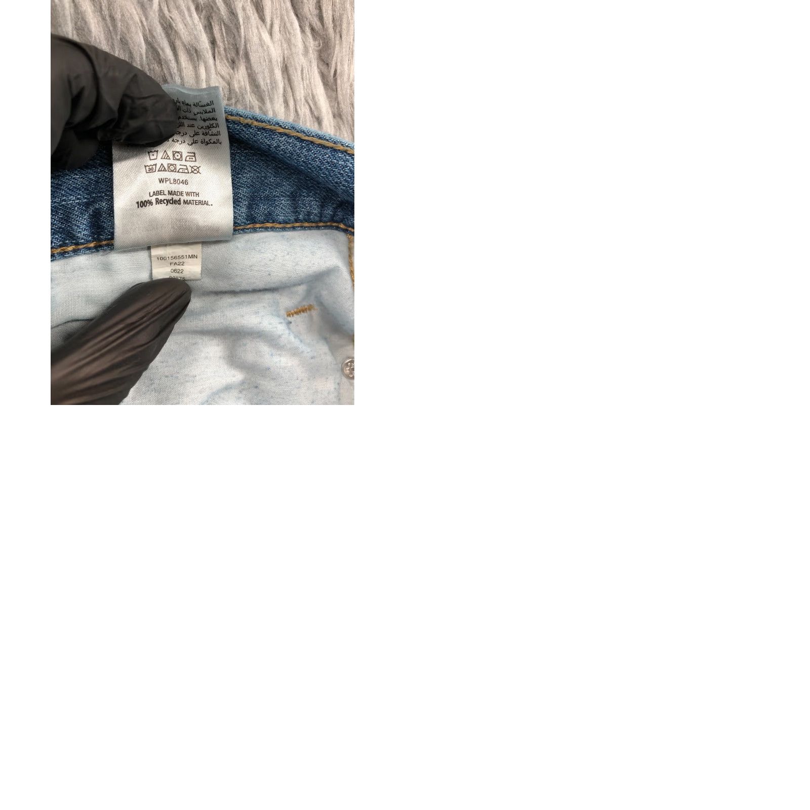 Vintage Sun Stone Jeans Size 34 Mens Mid Rise Medium Wash Blue Straight 5-Pocket Denim Cotton Blend Regular Belt Loops Sun Stone Brand Mens Jeans Size US 34 / EU 50 - 9 Thumbnail