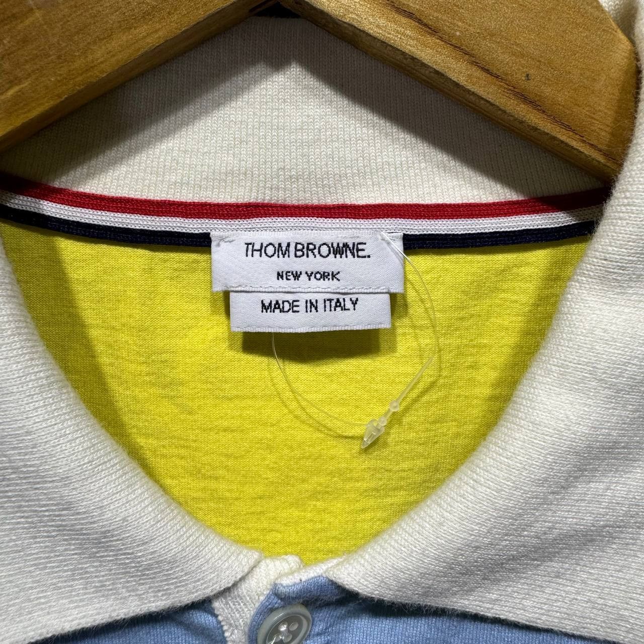 Thom Browne Thom Browne Whale print polo shirt Size US L / EU 52-54 / 3 - 8 Thumbnail