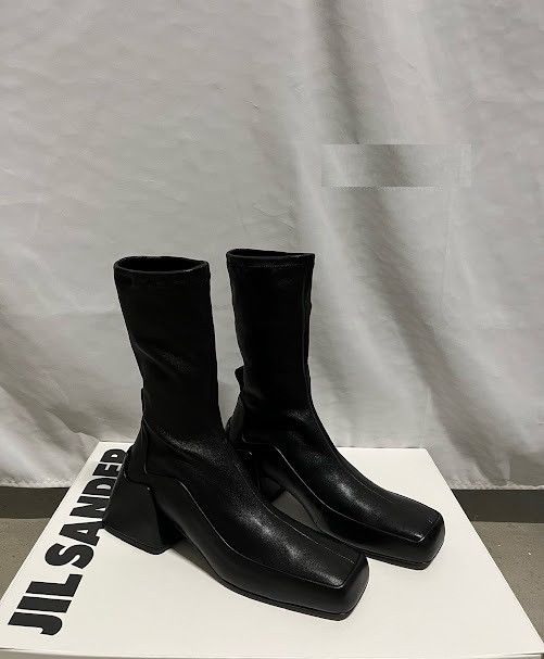 Jil Sander o1loc1c1124 Boot in Black Size US 9 / IT 39 - 1 Preview