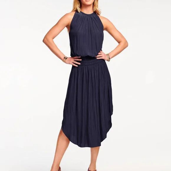 Ramy Brook RAMY BROOK Audrey Blouson Dress Size L / US 10 / IT 46 - 1 Thumbnail