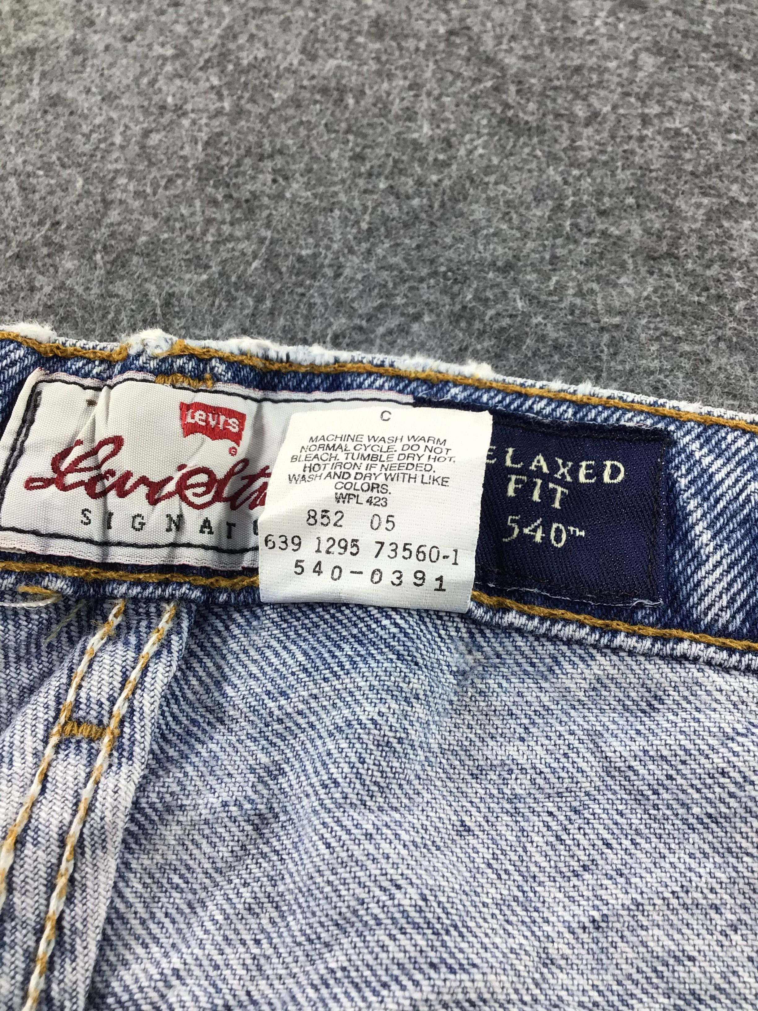 Levi's × Vintage Vintage Levis 540 Orange Tab Jeans-JM557 Size US 37 - 11 Thumbnail