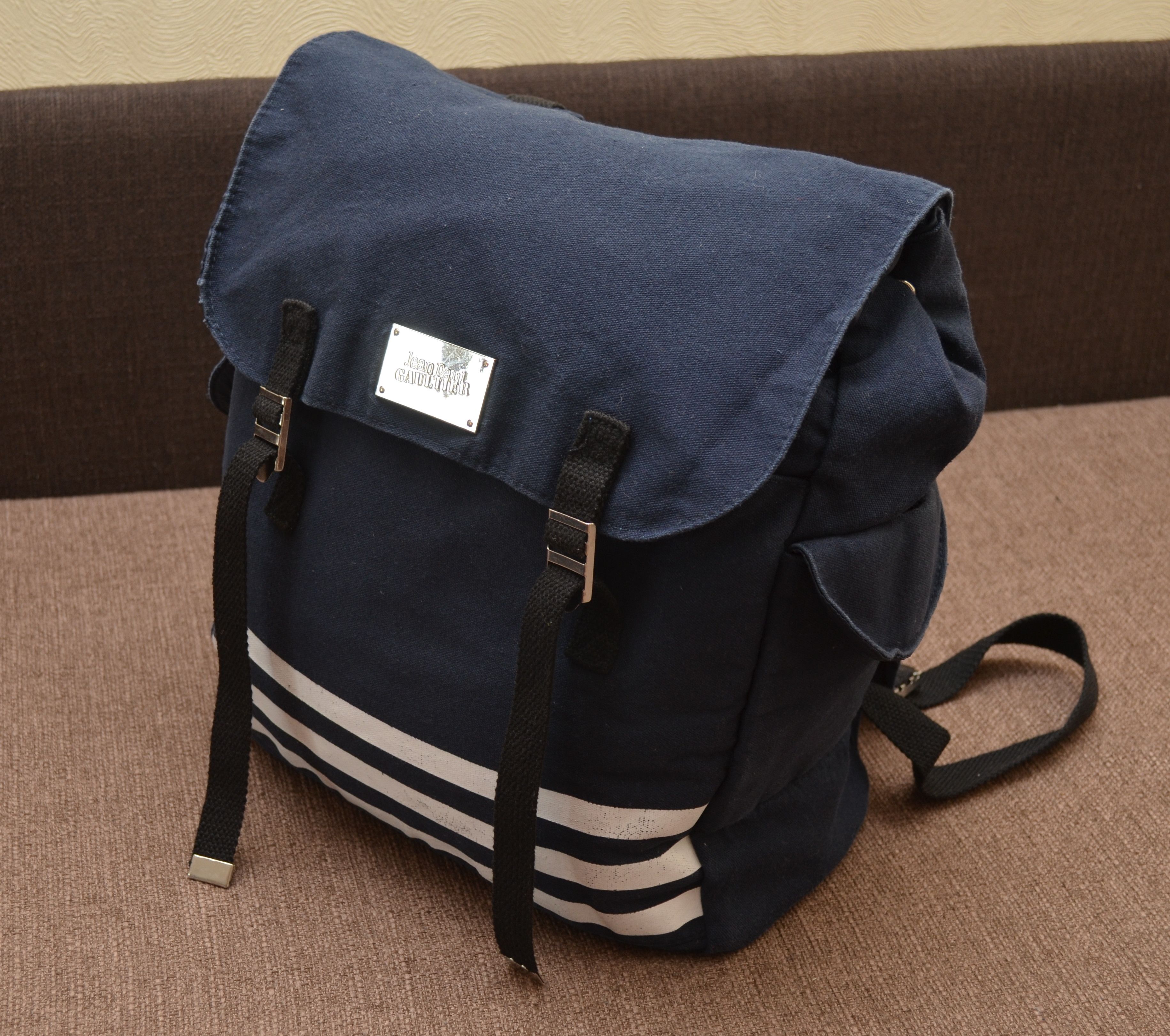 Jean Paul Gaultier × Vintage Jean Paul Gaultier JPG Vintage Backpack Bag RARE Size ONE SIZE - 2 Thumbnail