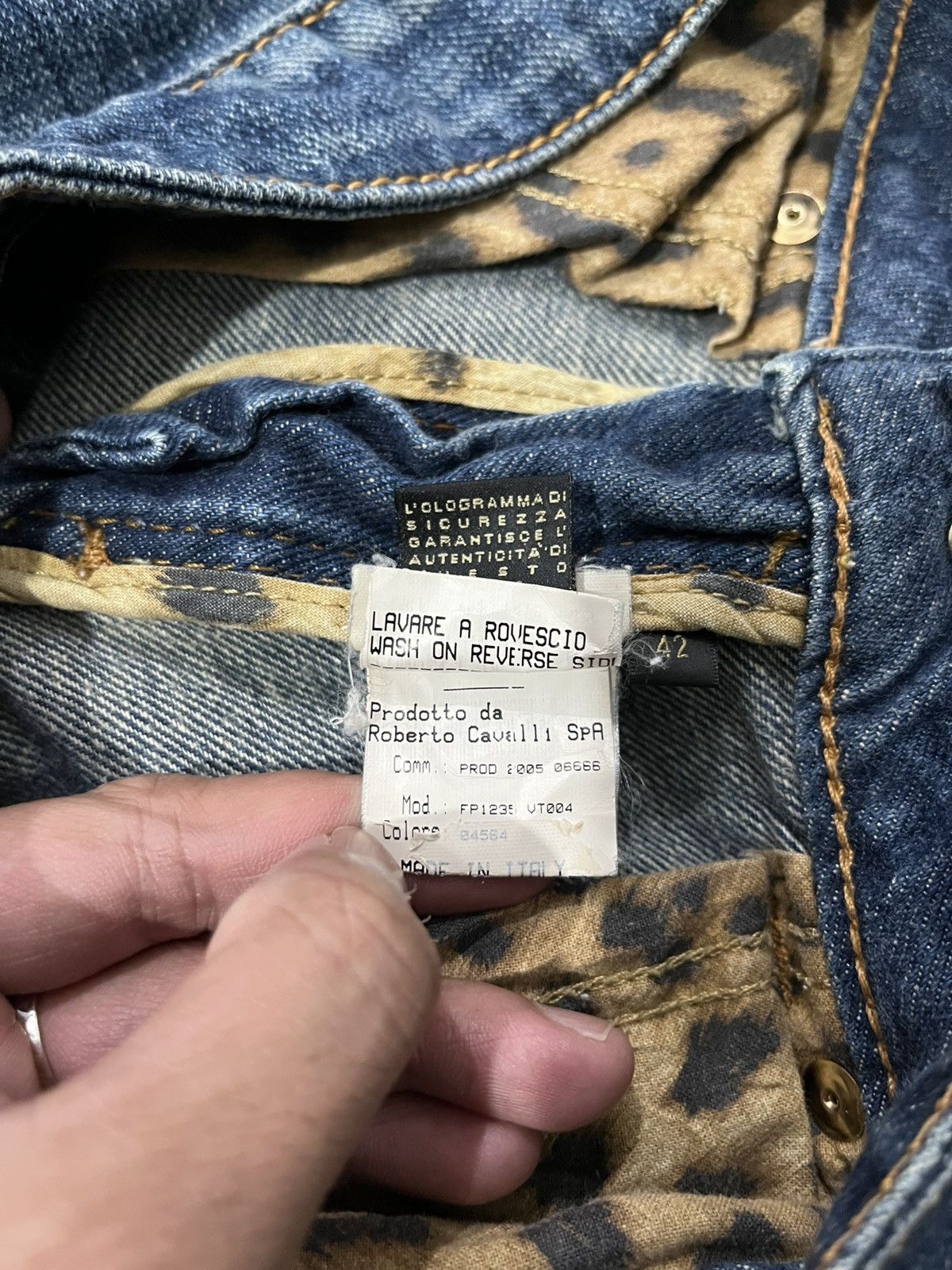 Roberto Cavalli ROBERTO CAVALLI ARCHIVE Size 32" / US 10 / IT 46 - 7 Thumbnail