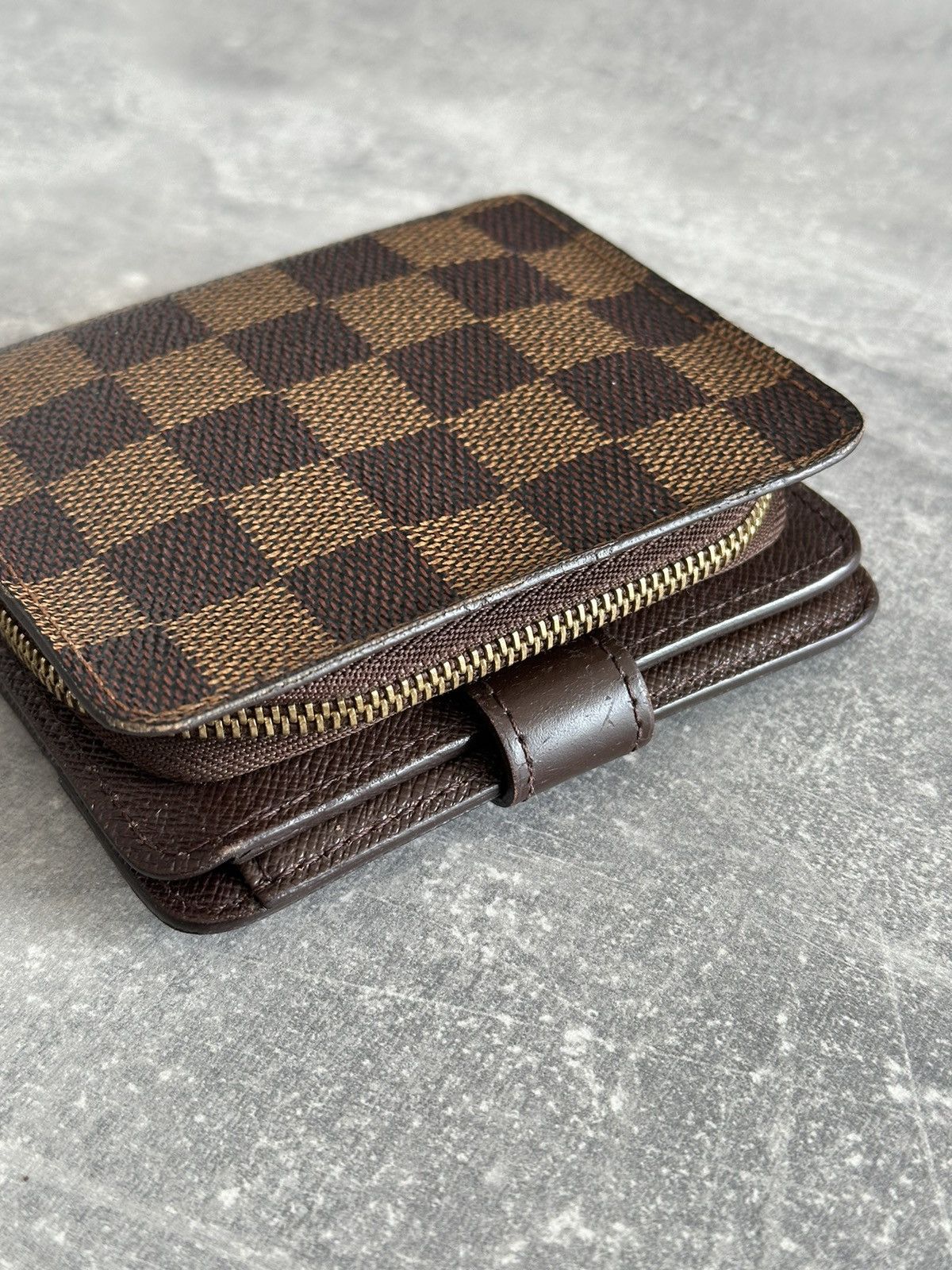 Louis Vuitton Louis Vuitton Threefold Damier Ebene Compact Zippy Wallet Size ONE SIZE - 13 Thumbnail