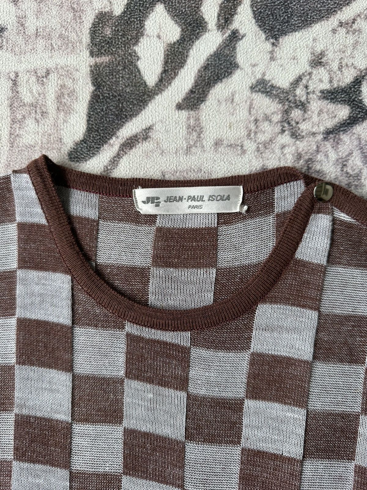 Japanese Brand Vintage 80's/90's Jean Paul Isola knit Size US S / EU 44-46 / 1 - 6 Thumbnail