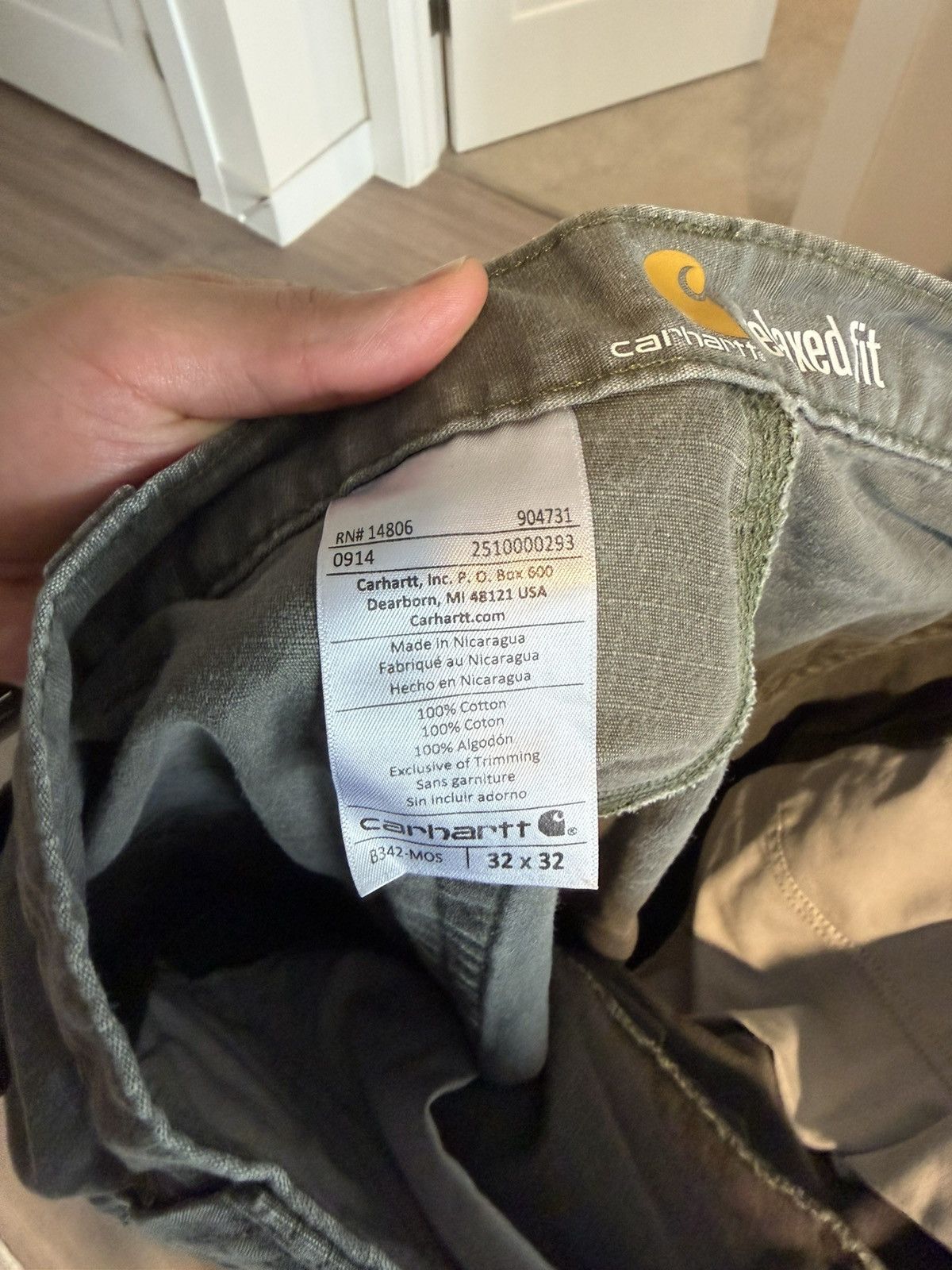 Carhartt Carhartt Utility Cargos Relaxed Fit Size US 32 / EU 48 - 5 Thumbnail