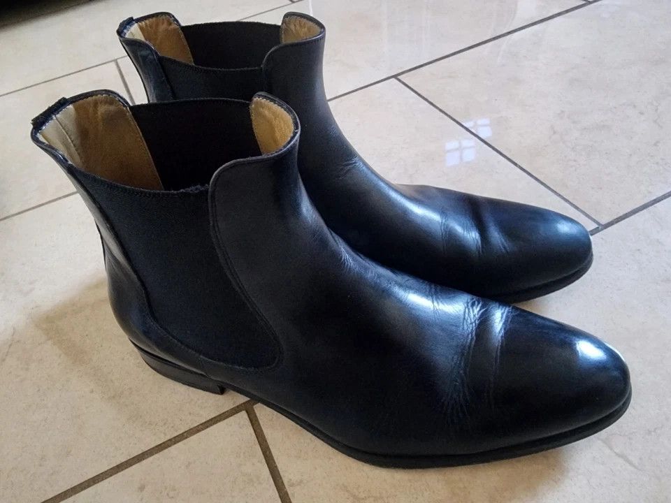 Other Ace Marks AceMarks Chelsea Boots Size 12 D Black Plain Toe Size US 12 / EU 45 - 1 Thumbnail