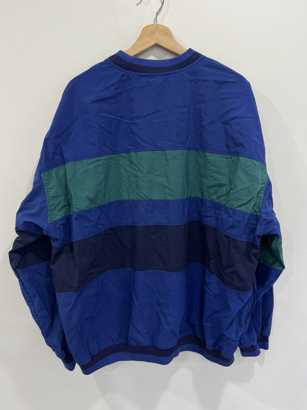 Izod Vintage Izod Spellout Pullover windbrraker jacket lacoste Size US XL / EU 56 / 4 - 2 Thumbnail