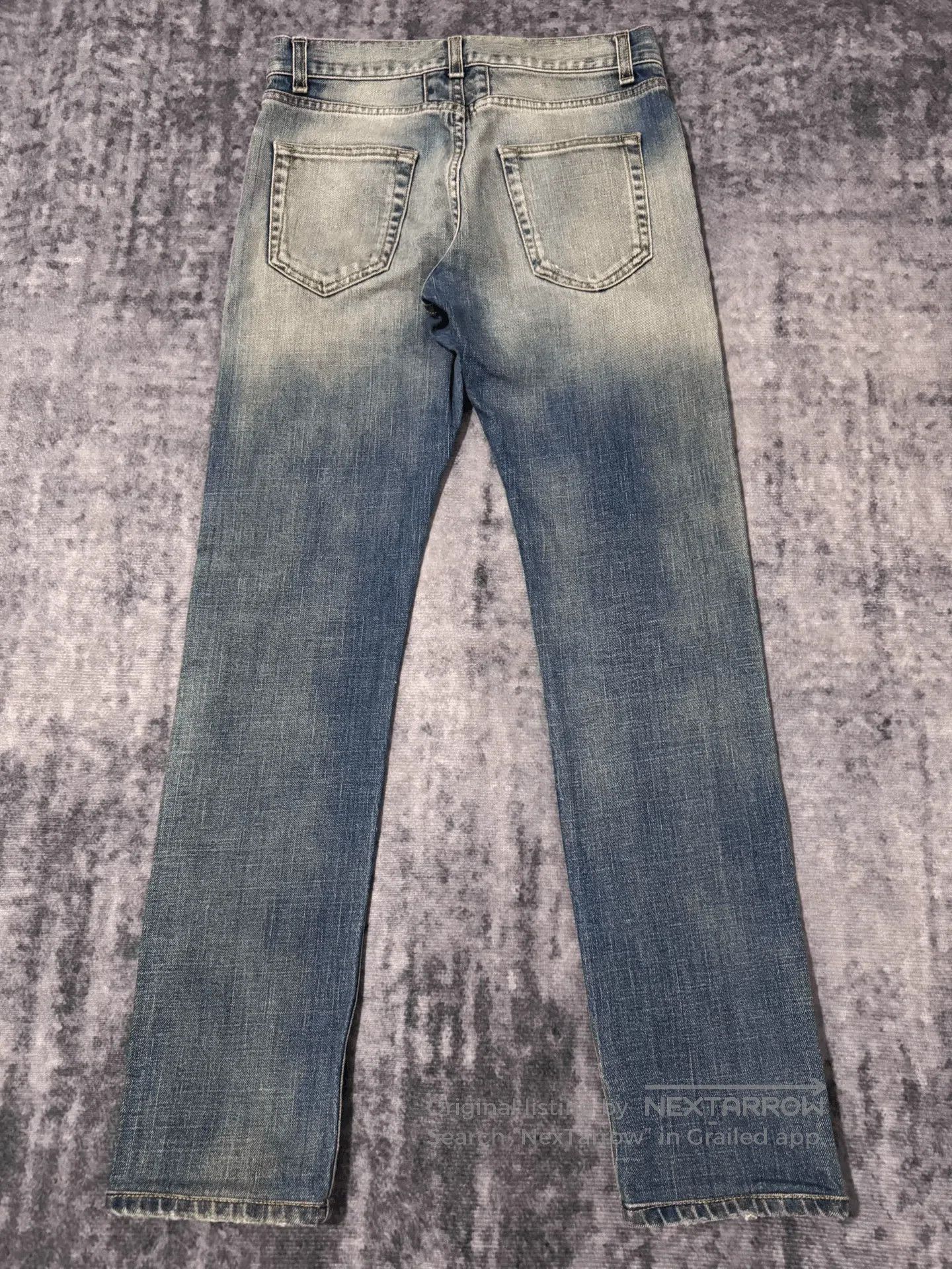 Saint Laurent Paris Saint Laurent Blue Denim Pants. Size US 28 / EU 44 - 2 Thumbnail