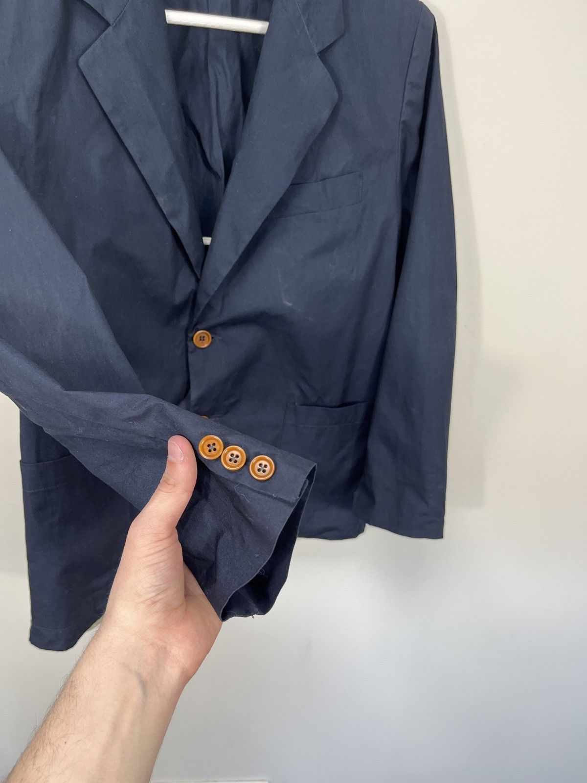 C.P. Company Vintage C.P. Company Navy Luxury Blazer Jacket Size 38R - 11 Thumbnail
