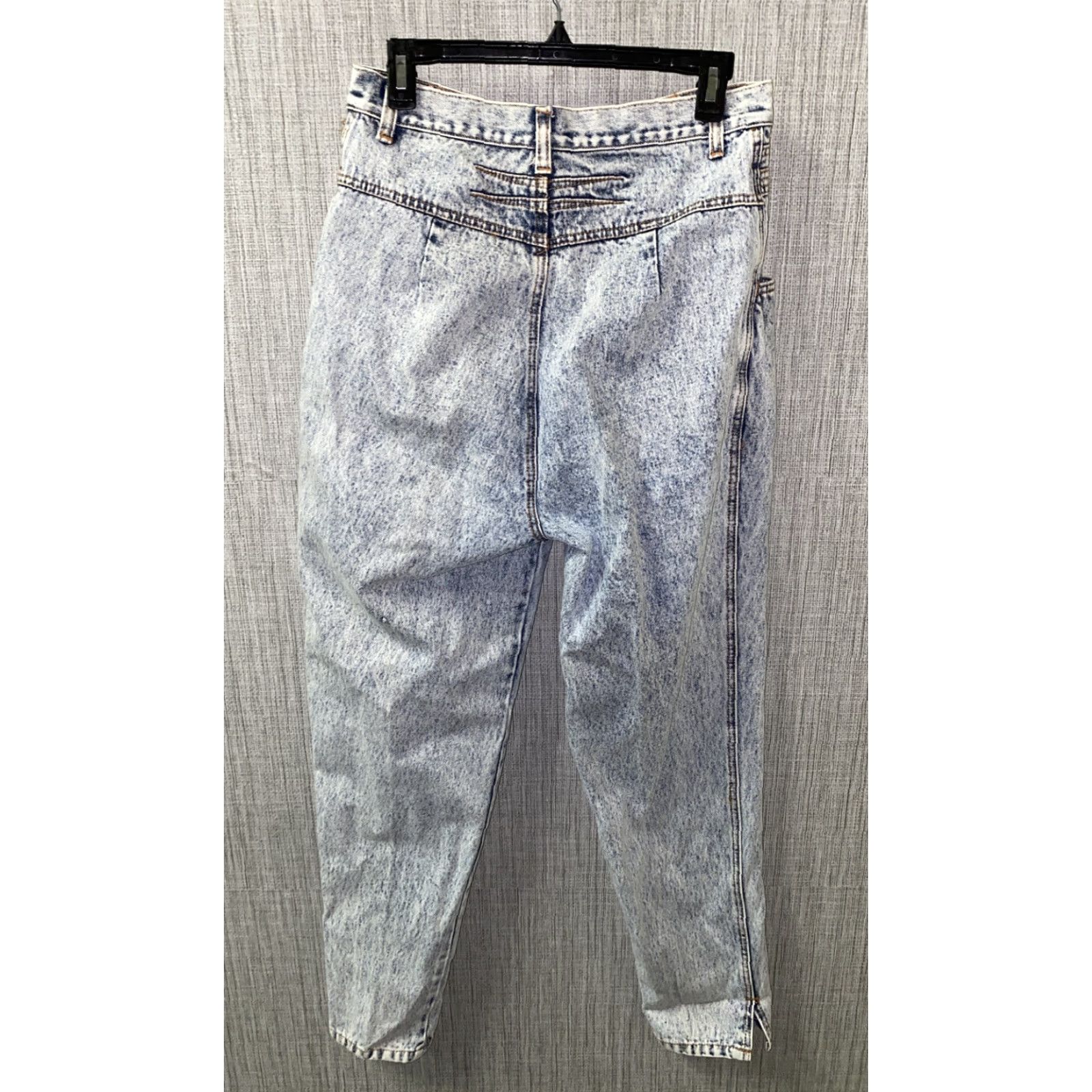 Vintage VINTAGE Willow Bay Womens Jeans Denim Zip Fly Acid Wash 29 In 30 In Blue Size 13 Regular Women Mens? Size 29" - 4 Thumbnail