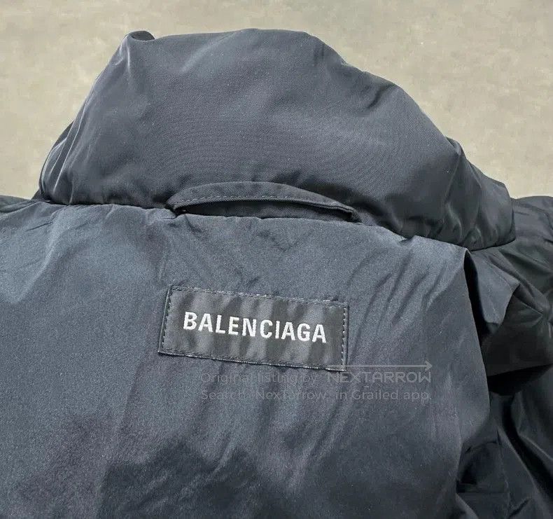 Balenciaga Balenciaga Embroidered BB Letter Cotton Coat. Size US M / EU 48-50 / 2 - 7 Thumbnail