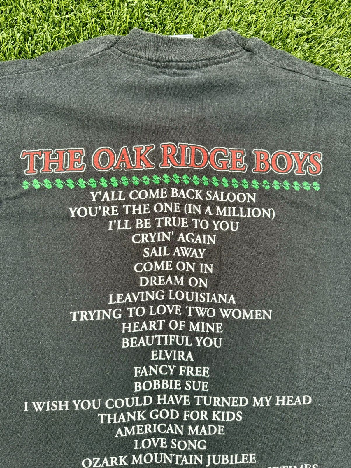 Band Tees × Vintage 1996 Oak Ridge Boys 90’s Vintage Concert Tour Band T-Shirt Size US L / EU 52-54 / 3 - 7 Thumbnail