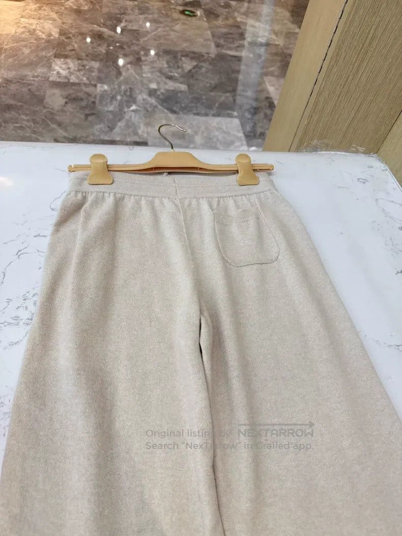 Loro Piana Loro Piana Soft and plush cashmere straight-leg pants with Size 26" / US 2 / IT 38 - 5 Thumbnail