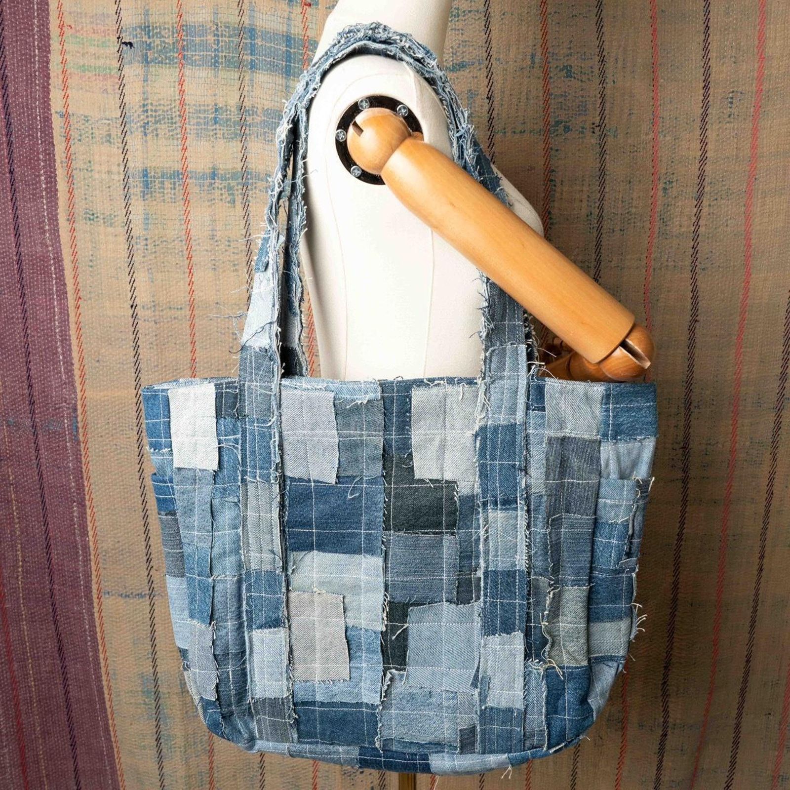 Carhartt Custom upcycled carhartt tote bag / patchwork tote bag Size ONE SIZE - 5 Thumbnail