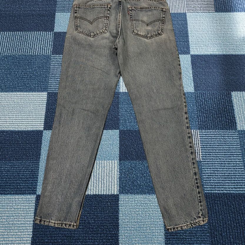 Levi's VINTAGE Levi's 512 Jeans Slim 34X30 Men Distressed Jeans 5-Pocket Denim Blue USA 90s Retro Size US 34 / EU 50 - 1 Thumbnail