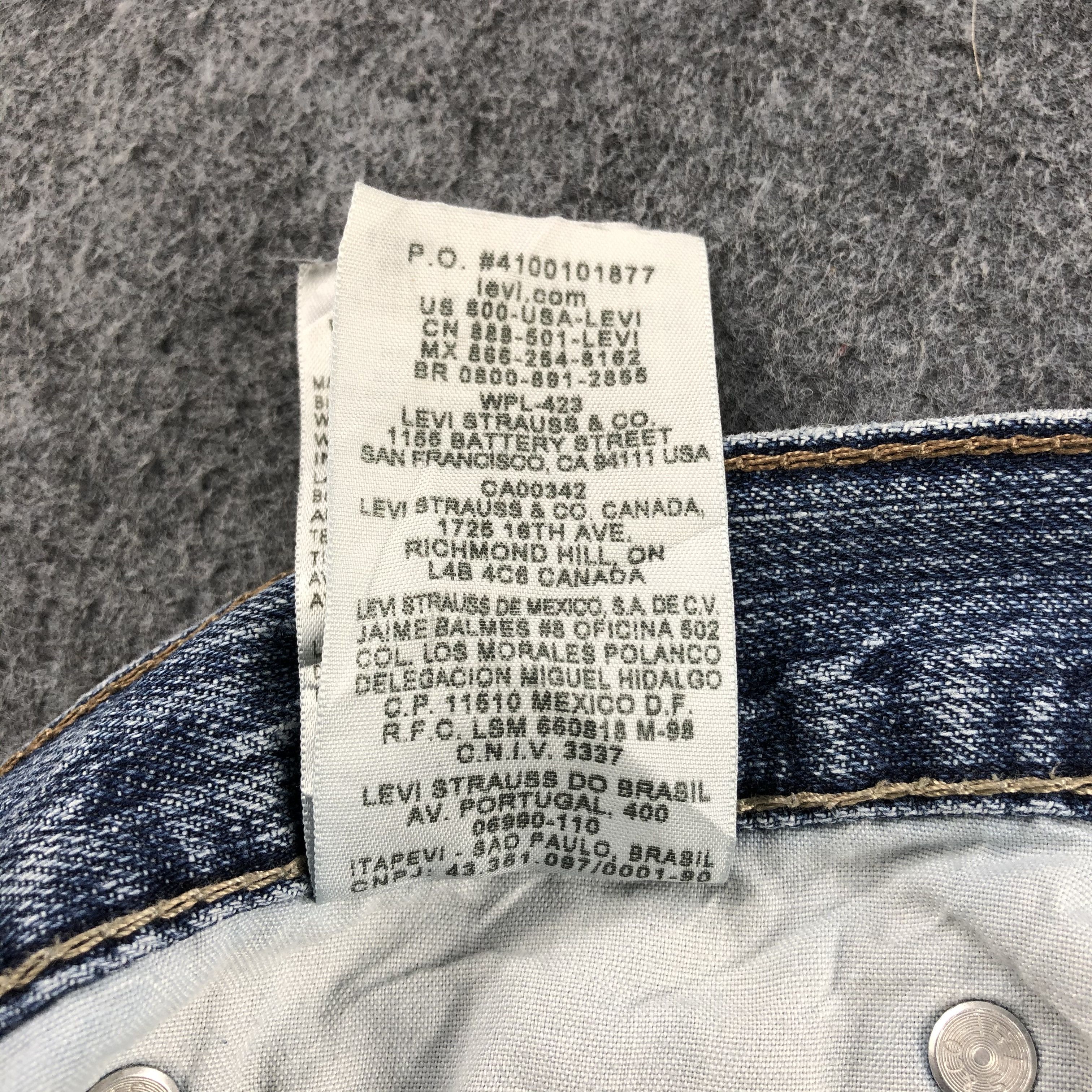 Levi's × Vintage Vintage Distress Levis 569 Jeans-JM1257 Size US 43 - 12 Thumbnail
