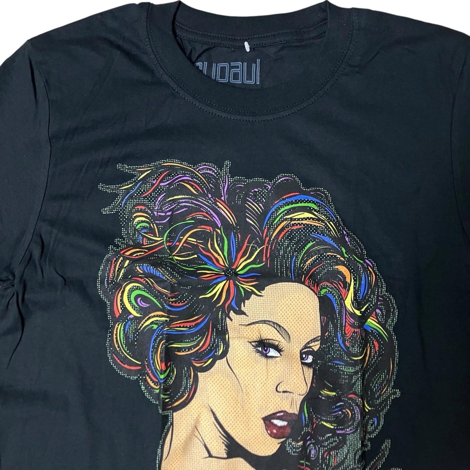 Designer Rupaul TShirt Mens S Rainbow Colorful Drag Queen Pride LGBTQ Size US S / EU 44-46 / 1 - 8 Thumbnail