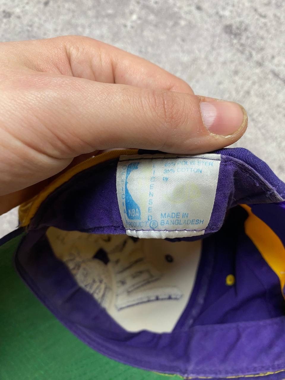 NBA × Vintage Vintage Lakers Cap Sport Specialties NBA 00’s Los Angeles Size ONE SIZE - 6 Thumbnail