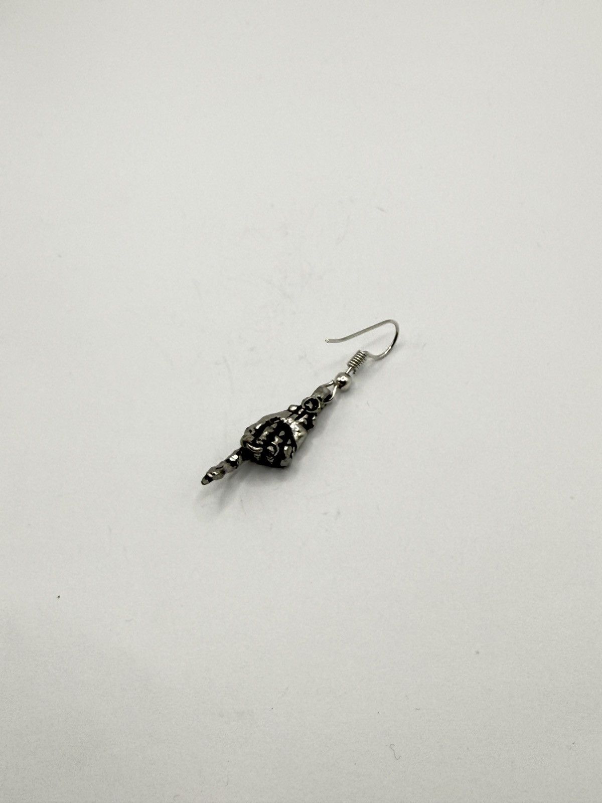 Seditionaries Alchemy Skeletal Hand Earring/pendant biker/goth chrome erd Size ONE SIZE - 3 Thumbnail