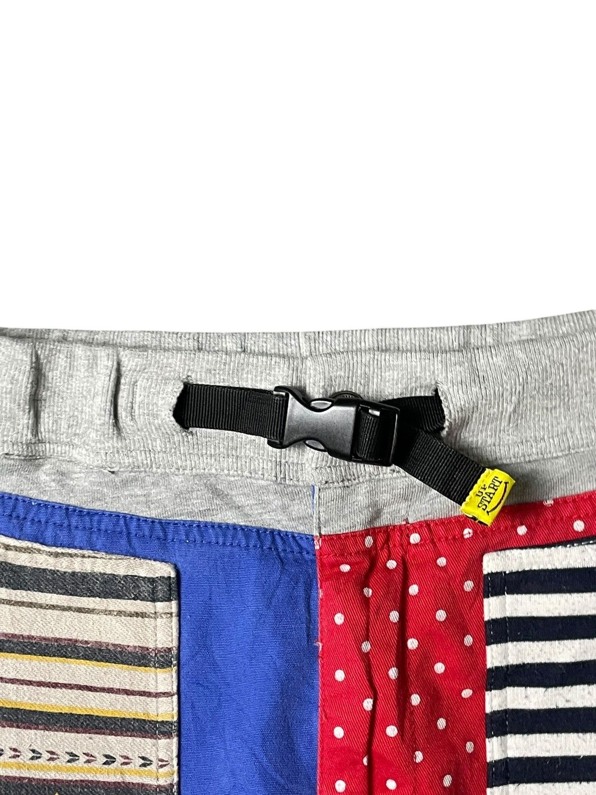 Designer × Japanese Brand UP Start Brand Colourblock Shorts (65) Size US 34 / EU 50 - 5 Thumbnail