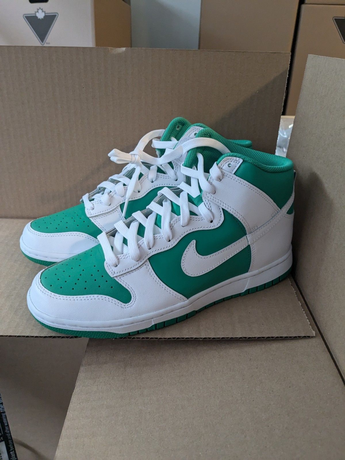 Nike Dunk High White Stadium Green DV0829300 Size US Men