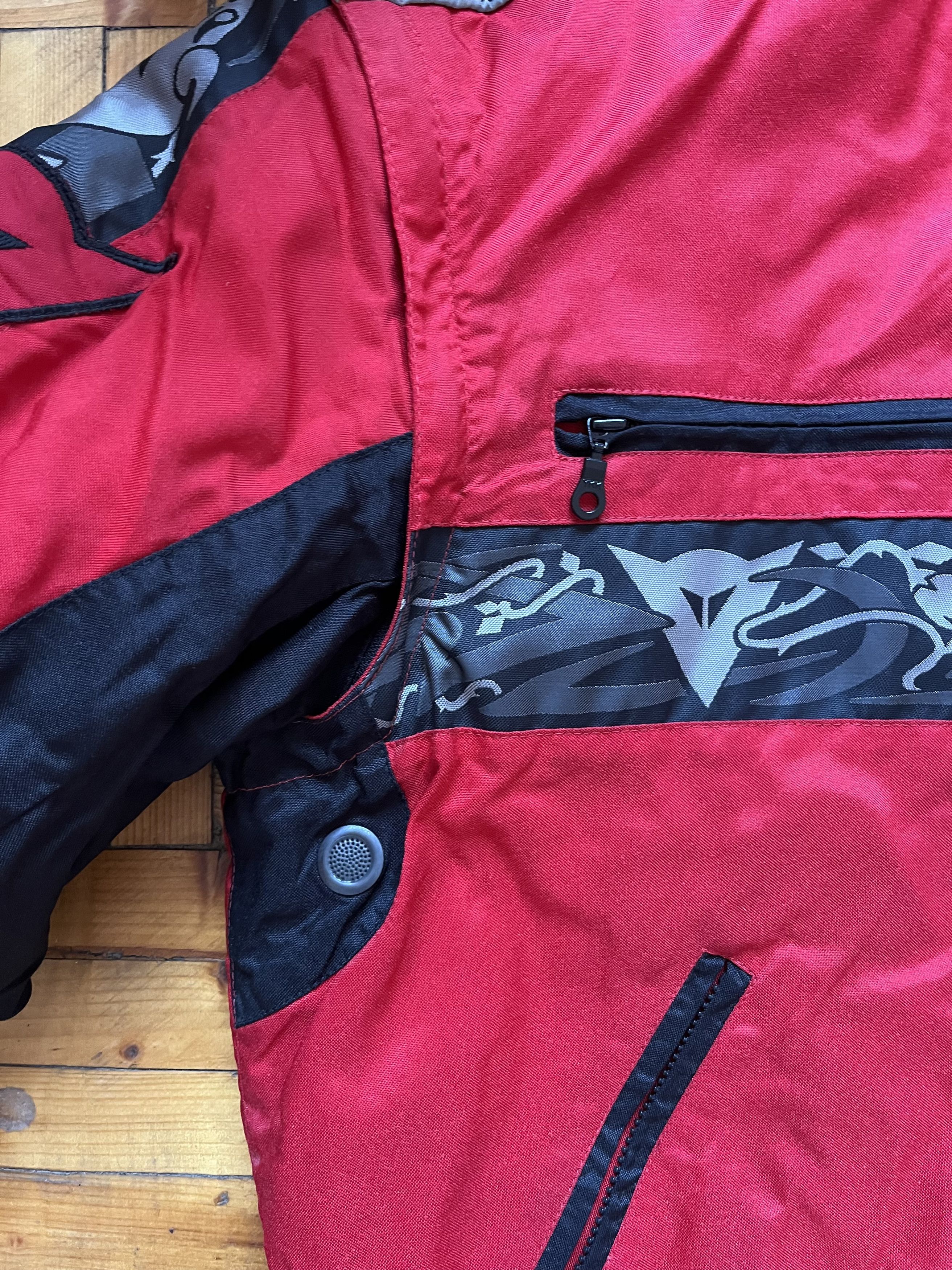 Dainese Vintage Dainese 2 in 1 Motorcycle Racing Nylon Jacket Vest Size US L / EU 52-54 / 3 - 11 Thumbnail