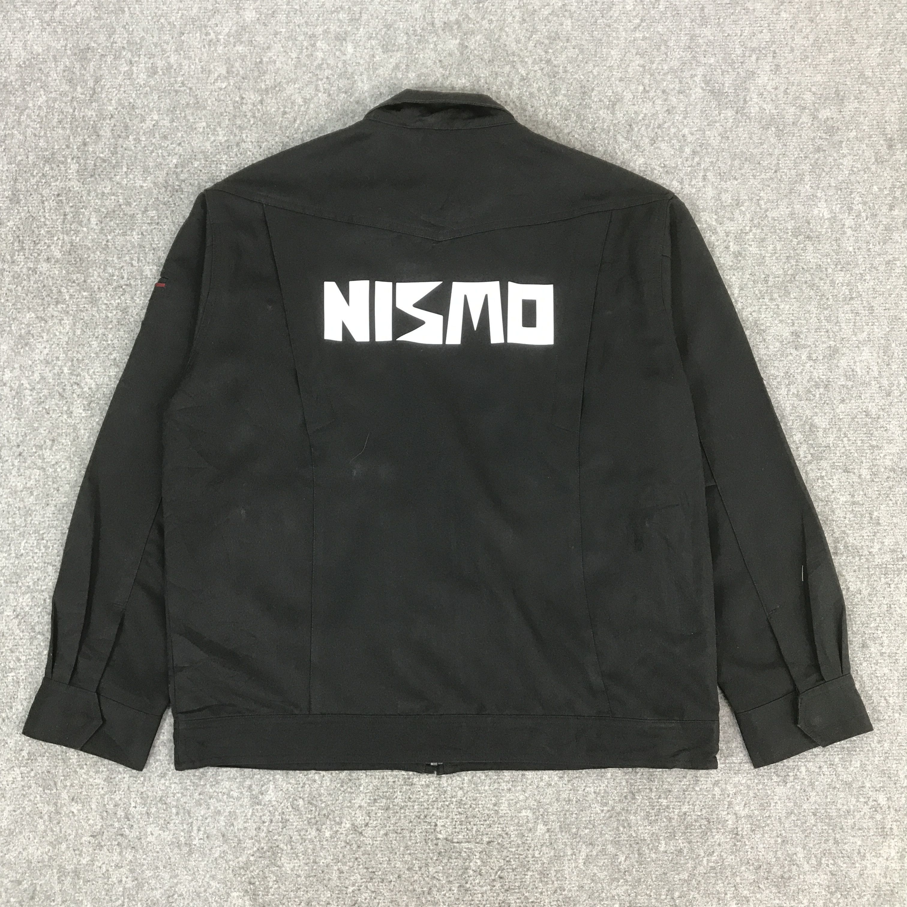 Japanese Brand NISSAN NISMO RACING TEAM BLACK CUSTOM JACKET K71B19 Size US L / EU 52-54 / 3 - 1 Thumbnail