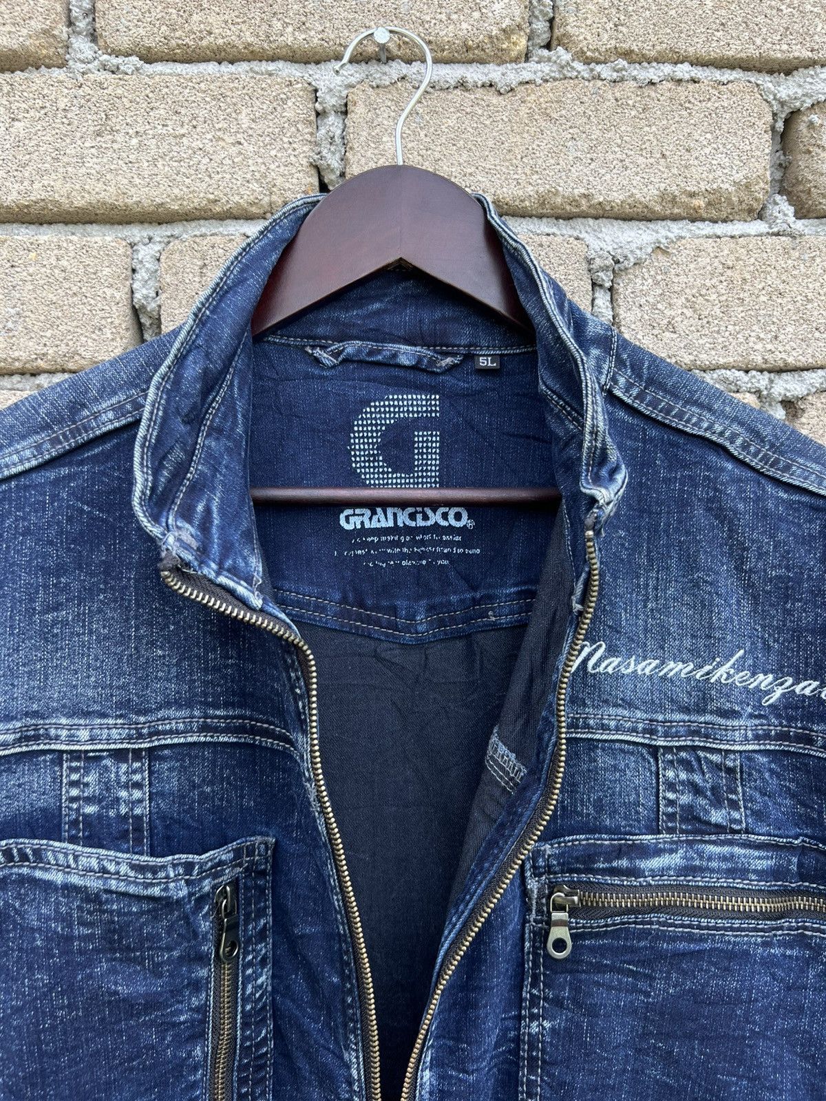 Japanese Brand Grancisco Masamikenzai Workwear Style Jacket Size US L / EU 52-54 / 3 - 7 Thumbnail