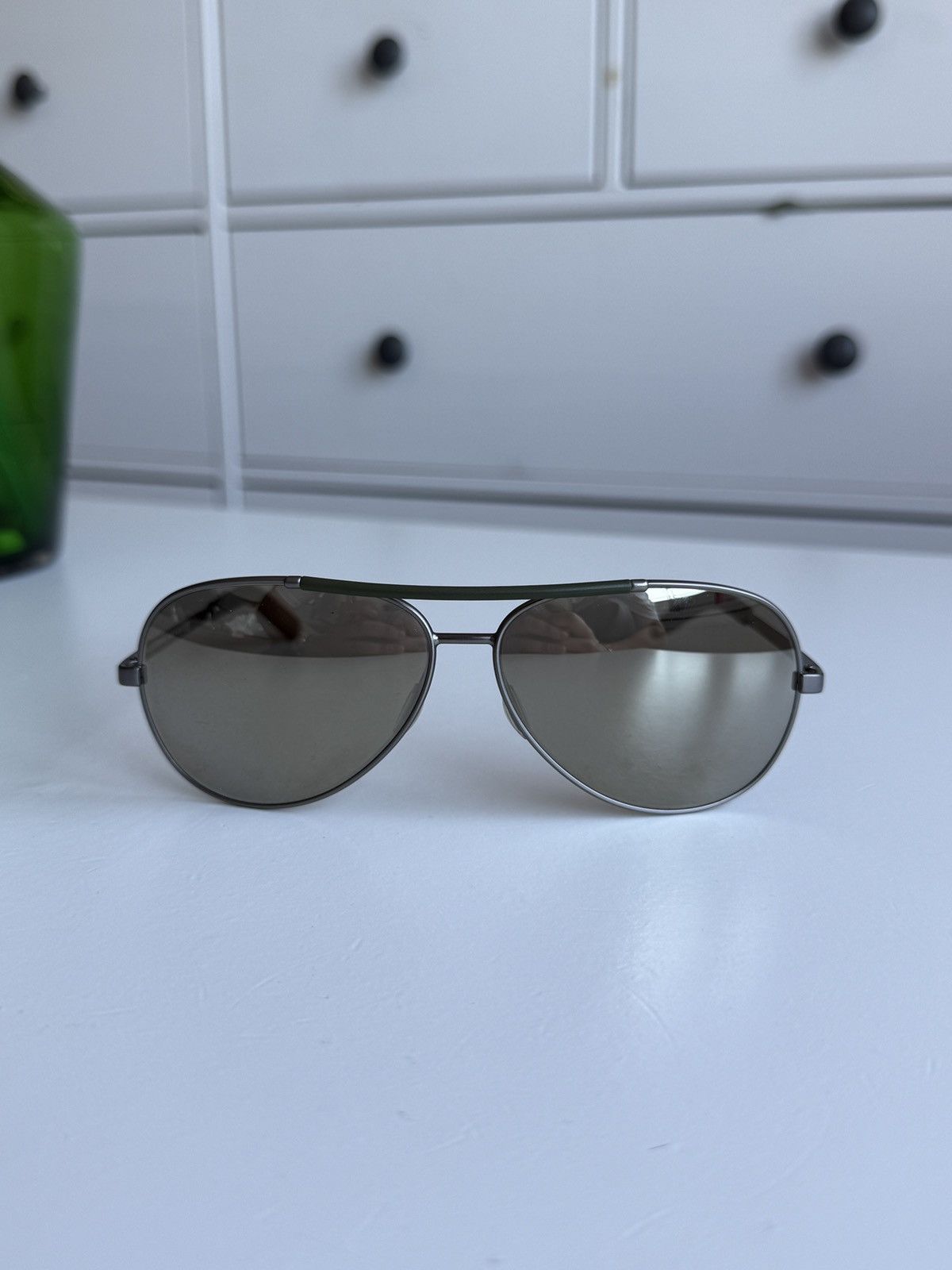 Dolce & Gabbana Dolce & Gabbana aviator sunglasses designer casual army rare Size ONE SIZE - 2 Thumbnail