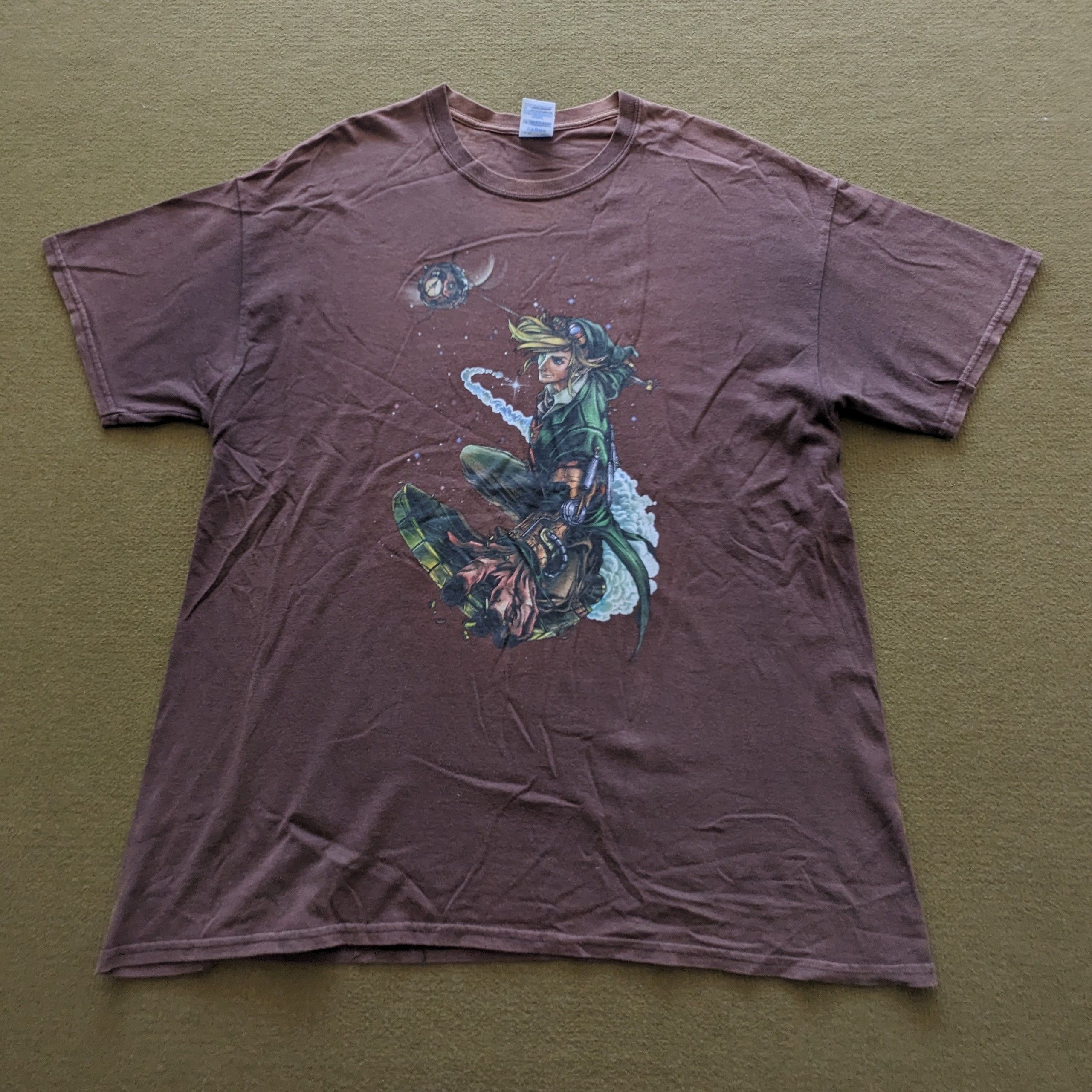Playstation Vintage The Legend Of ZELDA Anime Game T-shirt Size US XL / EU 56 / 4 - 1 Thumbnail