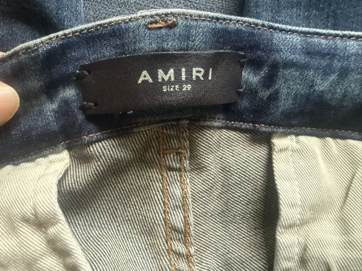 Amiri AMIRI Blue Cargo Skinny Jeans – Utility Denim 29 Size US 29 - 9 Thumbnail