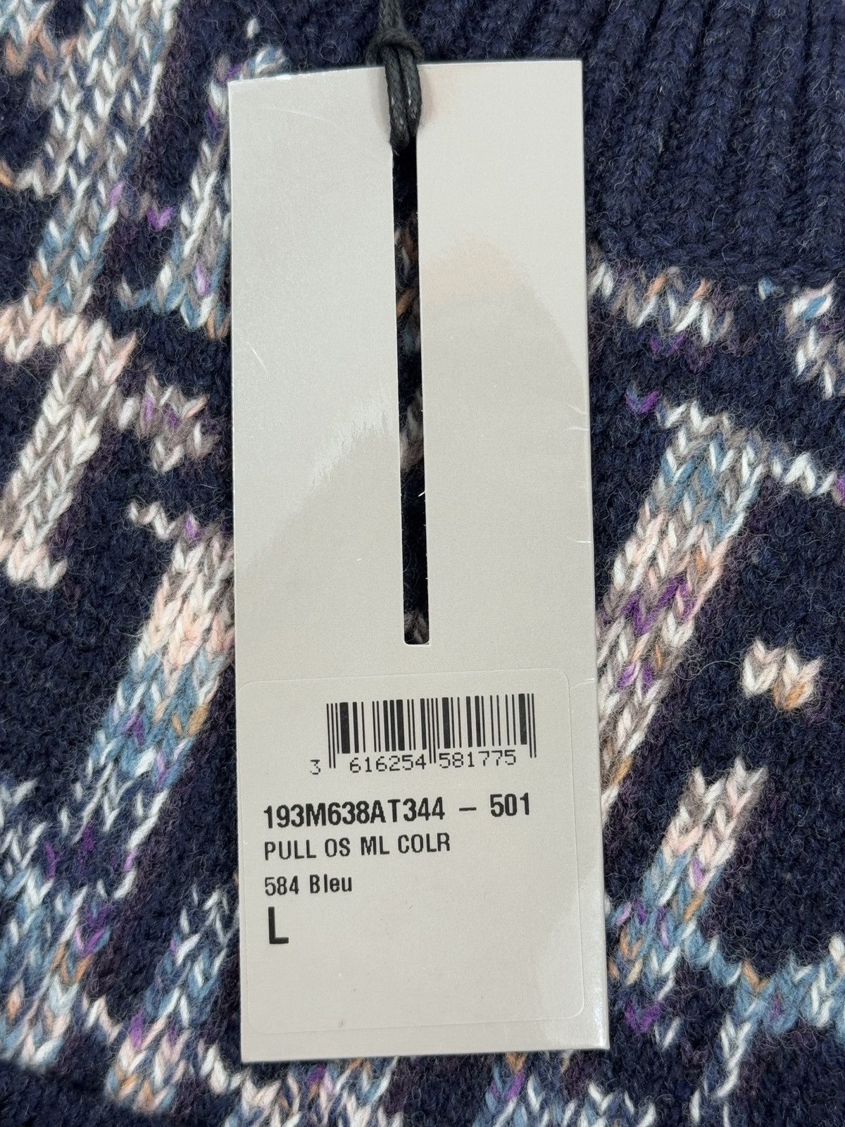 Dior DIOR PRINT KNIT SWEATER Size US L / EU 52-54 / 3 - 9 Thumbnail