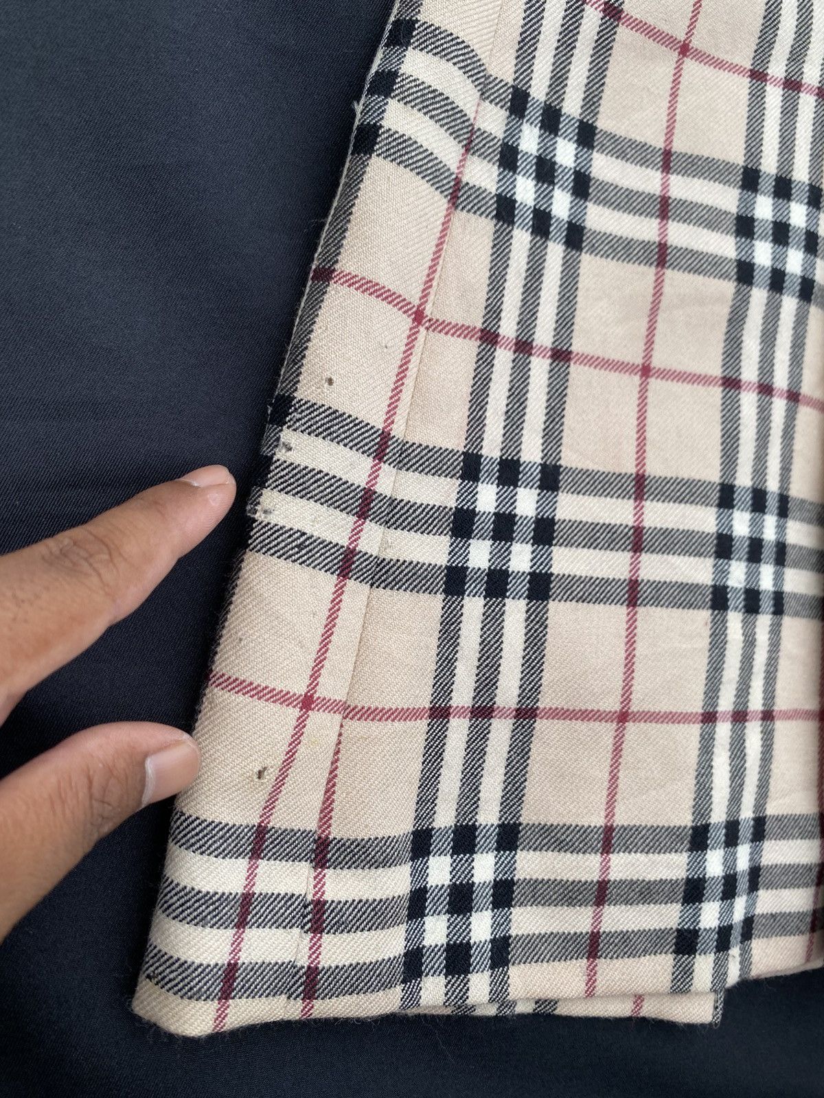 Burberry Rare Vintage Burberry Checkered Brown Midi Skirt Size 25" / US 0 / IT 36 - 9 Thumbnail