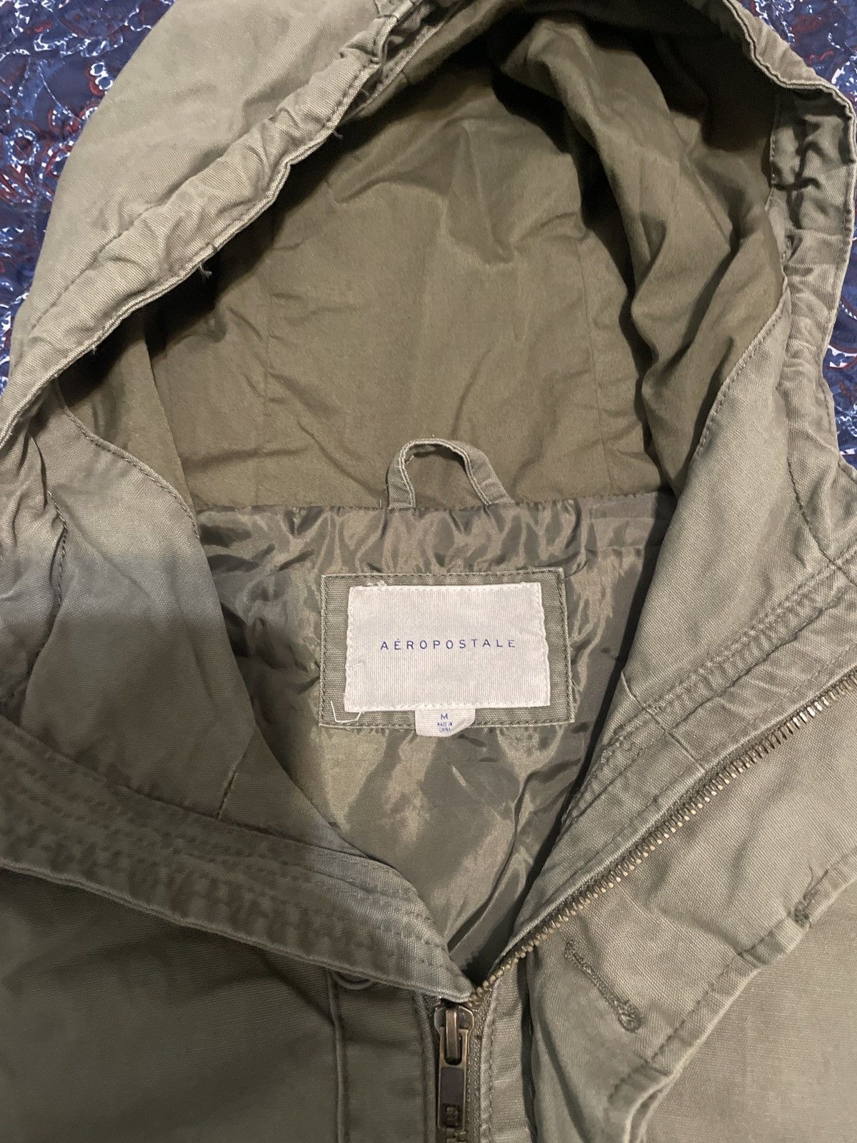 Aeropostale Aeropostale Army Green Light Coat Size US M / EU 48-50 / 2 - 2 Thumbnail