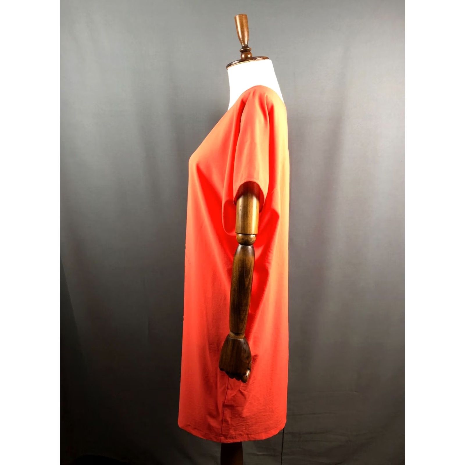 Cop Copine Cop-Copine Dress Orange Women L Polyester Size L / US 10 / IT 46 - 2 Thumbnail