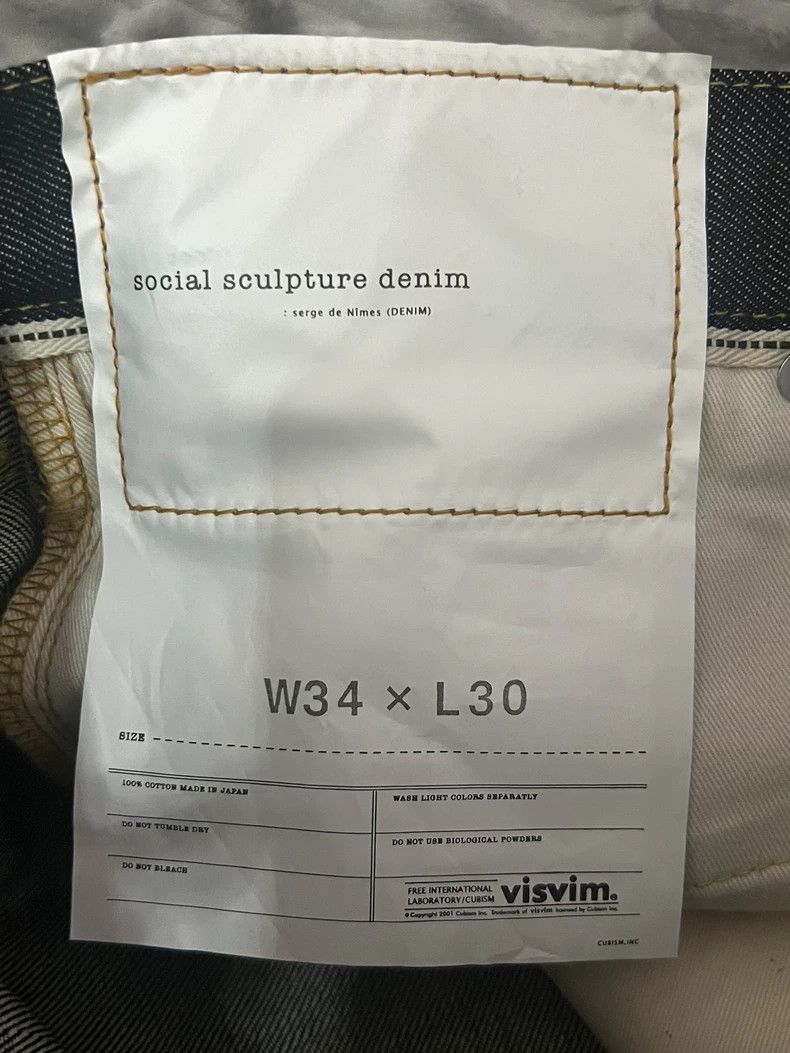 Visvim visvim size W34L30 2015SS jeans 2506-Nextarrow Size US 34 / EU 50 - 6 Thumbnail